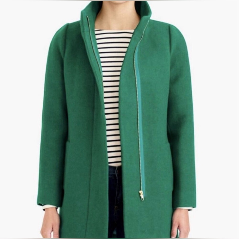 J. Crew City Connect Wool Blend Coat